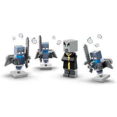 6. LEGO Minecraft 21596 - Najazd przywoływaczy na wioskę