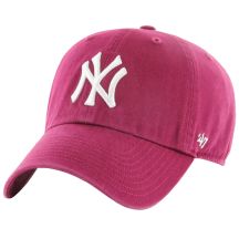 47 Brand New York Yankees Clean Up Cap B-RGW17GWSNL-GX Bordowe One size