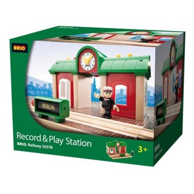 2. BRIO Record & Play station Model Railways Parts & Accessories