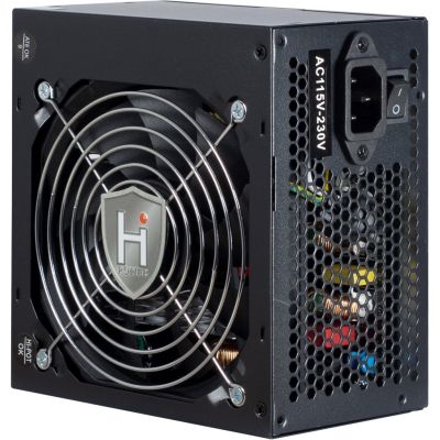 3. Inter-Tech HIPOWER SP-550 moduł zasilaczy 550 W 20+4 pin ATX ATX Czarny