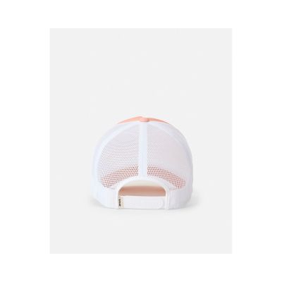3. Czapka z daszkiem damska RIP CURL Classic Surf Icon Trucker pomarańczowa