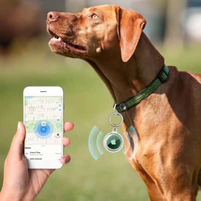 5. Etui Tech-Protect Icon 4-pack na Apple AirTag - przezroczyste