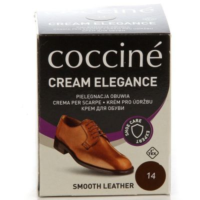 2. COCCINE brązowy krem do skór licowych