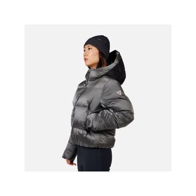 3. Kurtka narciarska damska ROSSIGNOL W DAILLE DOWN JKT szara