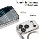 3. Etui Tech-Protect MagFlex MagSafe na iPhone 17 Pro - przezroczysto-srebrne