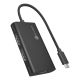 ICY BOX IB-AD1030-C USB 3.2 Gen 2 (3.1 Gen 2) Type-C 10000 Mbit/s Czarny