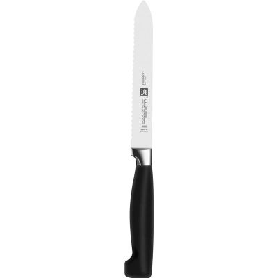 2. Zestaw noży samoostrzących ZWILLING Four Star 35148-507-0 7 elementów szary
