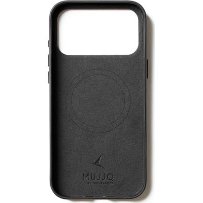 12. Etui skórzane do iPhone 17 Pro Max Black Mujjo
