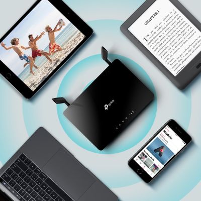 4. Router TP-LINK Archer MR402 AC1200 Wireless Dual Band 4G LTE