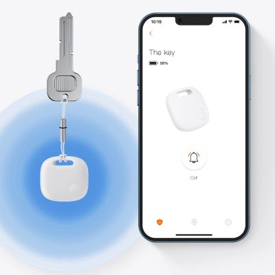 13. Baseus T2 Pro inteligentny lokalizator GPS do kluczy torebki dla dziecka biały (FMTP000002)