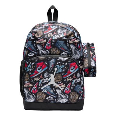 Plecak szkolny sportowy Air Jordan Raid Backpack 17L Black + Piórnik - 9A9250-KR5
