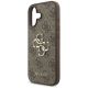 6. Etui Guess 4G Big Logo do iPhone 17 - brązowe