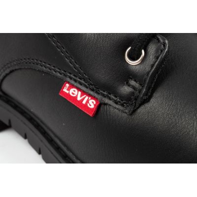 7. Levi's buty trzewiki dziewczęce Pasadene SE za kostkę czarne na zamek