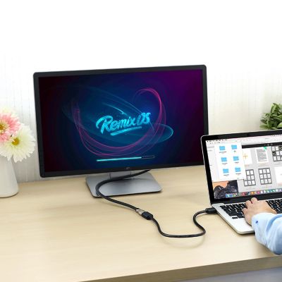 7. Kabel Ugreen HD107 10141 HDMI (męski) - HDMI (żeński) 4K 1m - czarny