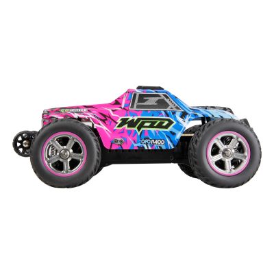 4. Amewi Hyper Go MAX20 Monster Truck Li-Po 750mAh niebieski/różowy