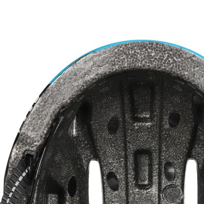 9. Kask rowerowy dziecięcy Wozinsky motyw smok lekki 50-54 cm - niebieski