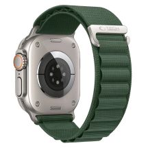 Pasek Tech-Protect Nylon Pro na Apple Watch 44 / 45 / 46 / 49 mm - ciemnozielony