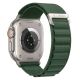 Pasek Tech-Protect Nylon Pro na Apple Watch 44 / 45 / 46 / 49 mm - ciemnozielony