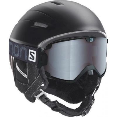 12. Kask Narciarski Salomon Ranger 4D Black MAT 377718
