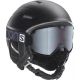 12. Kask Narciarski Salomon Ranger 4D Black MAT 377718