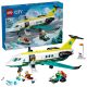 11. LEGO City 60465 Samolot pogotowia ratunkowego