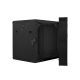 5. Szafa instalacyjna rack wisząca dwusekcyjna 19" 12U 600x600 czarna Lanberg (flat pack)
