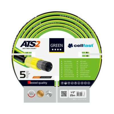 2. CELLFAST WĄŻ OGRODNICZY GREEN ATS 3/4" 20m