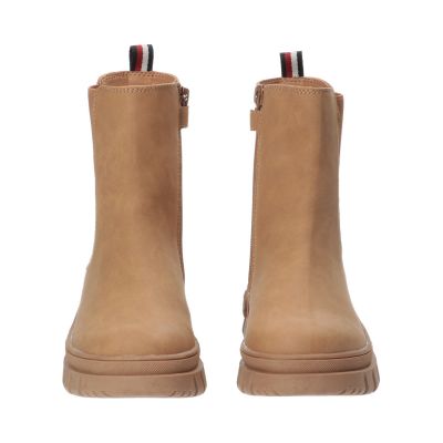 4. Botki Tommy Hilfiger Bootie Cognac W T3A5-33059-0315582-582