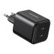 2. Ładowarka Ugreen GaN 45W 2xUSB-C - czarna