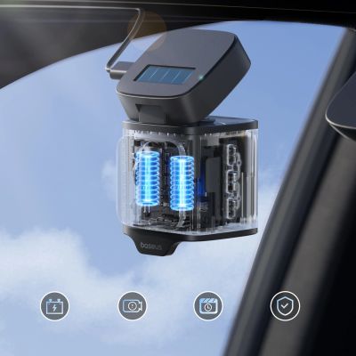 11. Wideorejestrator Baseus PrimeTrip VD1 Pro kamera samochodowa 4K - czarny