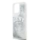 6. Etui DKNY Liquid Glitter Big Logo na iPhone 15 Pro - białe
