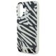 5. Etui Karl Lagerfeld IML Zebra Pattern & Cord na iPhone 16 - czarne