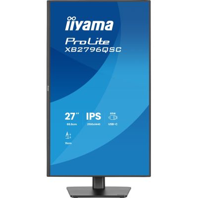 35. iiyama ProLite XB2796QSC-B1 monitor komputerowy 68,6 cm (27") 2560 x 1440 px Quad HD LED Czarny