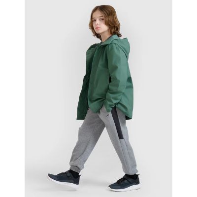 6. Kurtka przejściowa przeciwdeszczowa z gumową powłoką dziecięca 4F 4FJWSS25TJACU213-41S