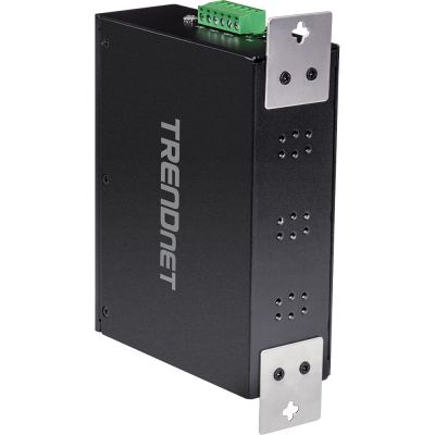 5. TRENDnet TI-G162 - Przełącznik - niezarządzalny - 14 x 10/100/1000 + 2 x Gigabit SFP - Możliwość montażu na szynie DIN, montaż na ścianie - DC
