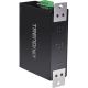 5. TRENDnet TI-G162 - Przełącznik - niezarządzalny - 14 x 10/100/1000 + 2 x Gigabit SFP - Możliwość montażu na szynie DIN, montaż na ścianie - DC
