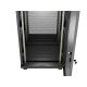 23. LANBERG SZAFA INSTALACYJNA RACK STOJĄCA 19" 24U 600X600 CZARNA DRZWI PERFOROWANE LCD (FLAT PACK) V2