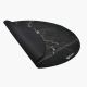 5. Arozzi Zona Round Floor Pad Czarny, Marmurowy kolor Mikrofibra, Guma