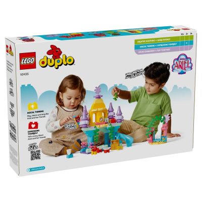 3. LEGO Duplo 10435 Magiczny podwodny pałac Arielki