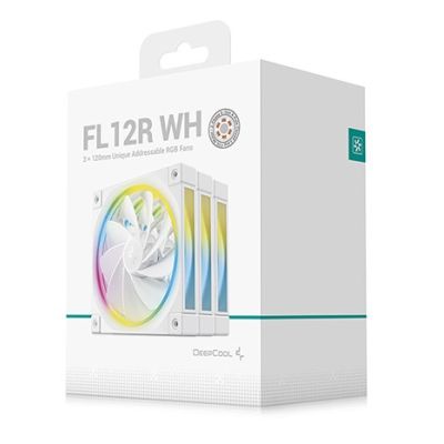12. Wentylator DeepCool FL12R WH 3IN1 (R-FL12R-WHAPN3-G)