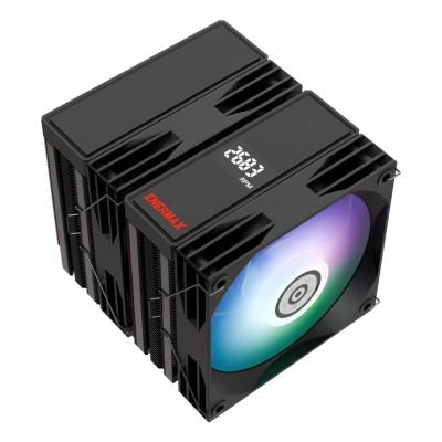 3. Enermax ETS-TD60D-ARGB system chłodzenia komputerów Procesor Chłodnica powietrza 12 cm Czarny