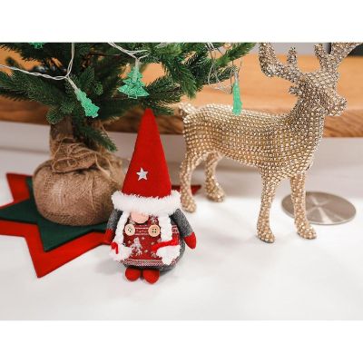 4. SKRZAT GNOM DEKORACYJNY 20CM GIRL