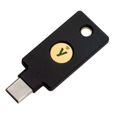 17. Klucz Sprzętowy Yubico YubiKey 5C NFC U2F FIDO
