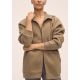 3. Bluza damska CASALL Easy Oversized Zip Hoodie kolor brązowy