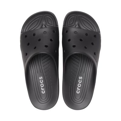 4. Klapki męskie Crocs Saturday Slide czarne 213298 001