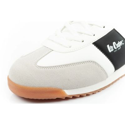 6. Lee Cooper buty sportowe sneakersy męskie modne wygodne białe