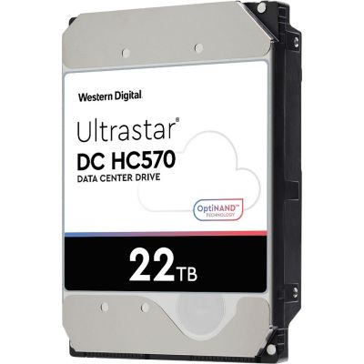 Dysk serwerowy HDD Western Digital Ultrastar DC HC570 WUH722222ALE6L4 (22 TB; 3.5"; SATA)
