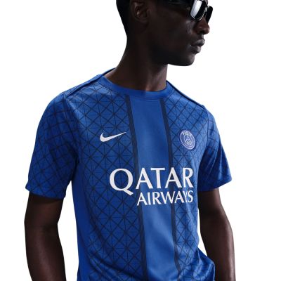 4. Koszulka męska Nike PSG Academy Pro Home niebieska HJ7150 406