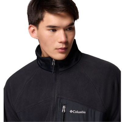 4. Columbia Fast Trek Overlay Full Zip Fleece 2135691010 Czarne L