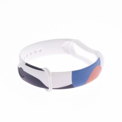 2. Strap Moro opaska do Xiaomi Mi Band 3 / 4 silikonowy pasek bransoletka do zegarka wzór 10